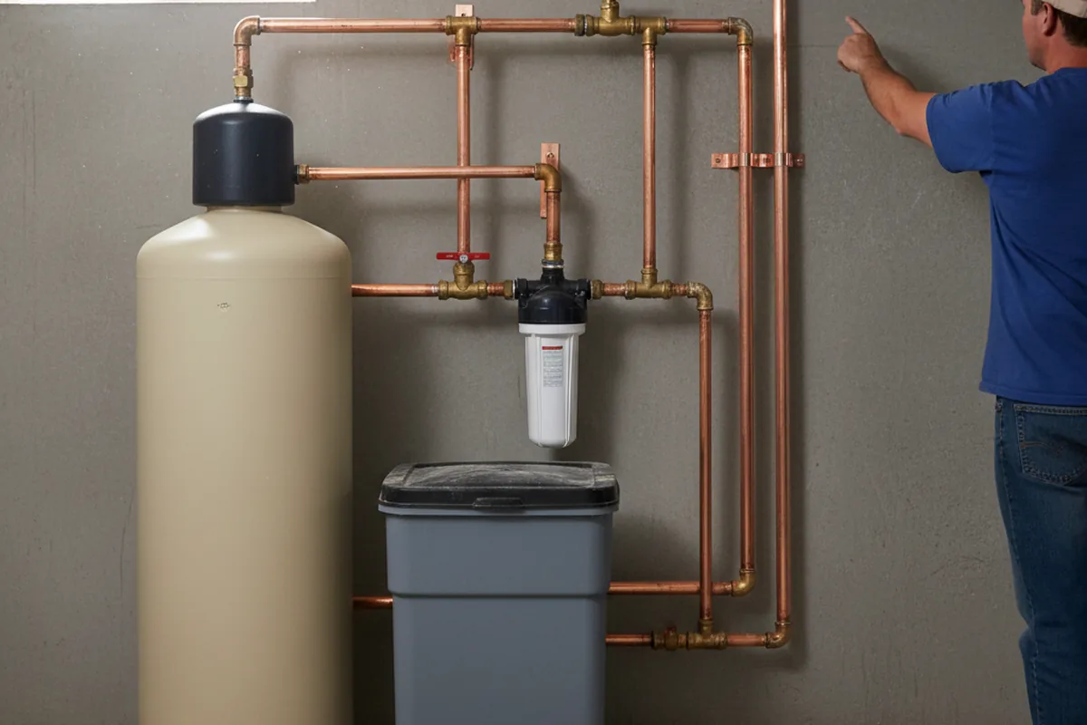 Whole-house water treatment system installed in Ashville